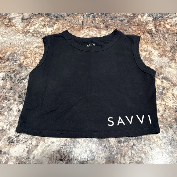 Savvi Tops - Black Women's Tank Top